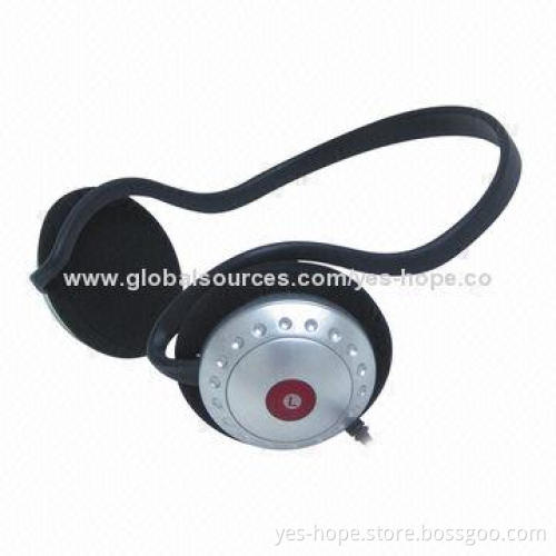 Stereo Computer Earhook Headset with High-sensitivity and Superior Bass